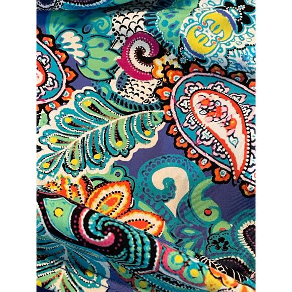 Bleu Rod Beattie Multicolor Paisley Tankini Swim Top - Picture 6 of 9